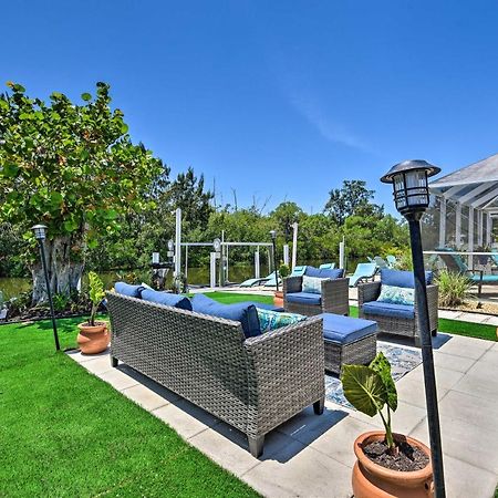 Waterfront Bradenton Home Heated Pool And Fire Pit Екстер'єр фото