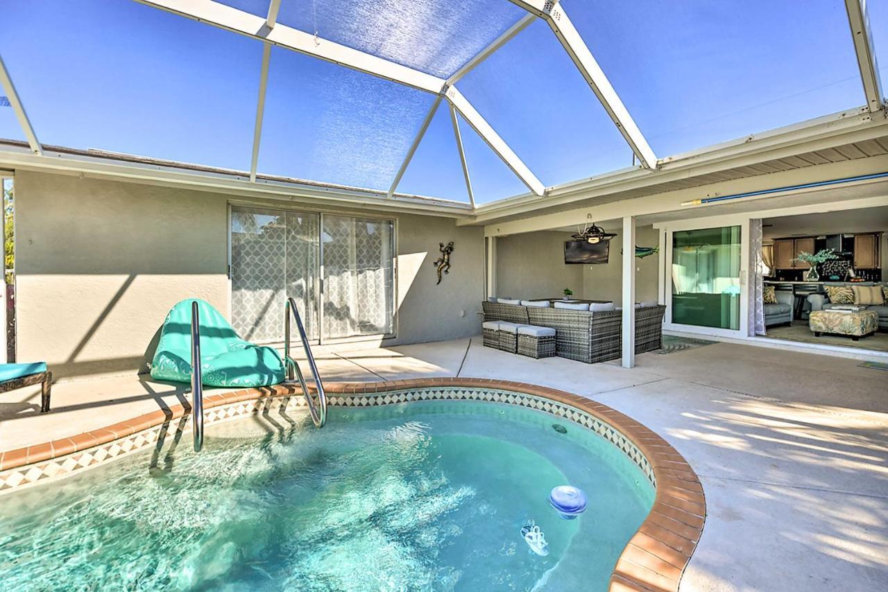Waterfront Bradenton Home Heated Pool And Fire Pit Екстер'єр фото